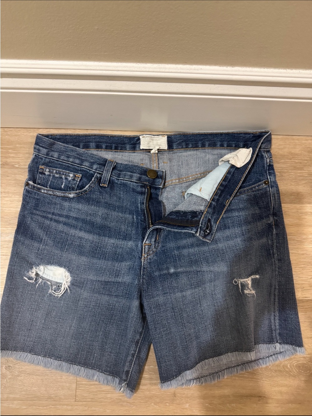 Current Elliot Jean shorts